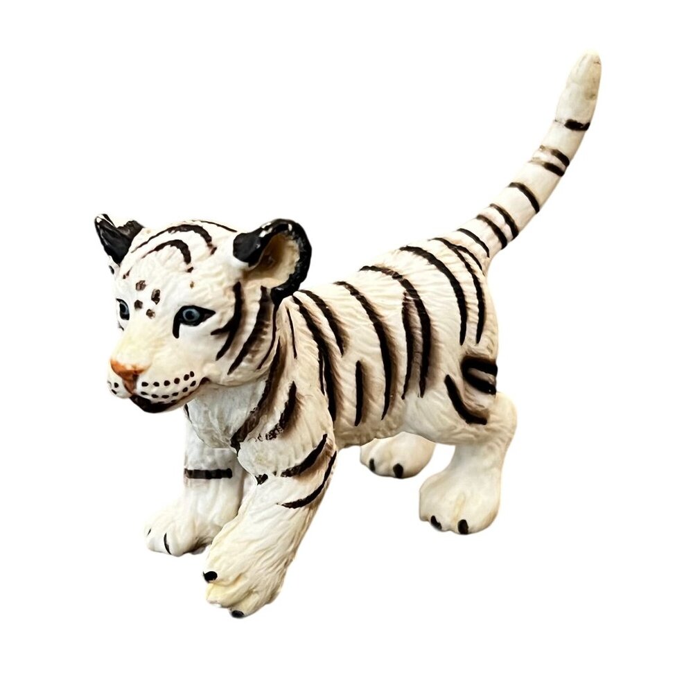 Schleich 14384 White Tiger Baby 2007 Wild Life Animals Retired